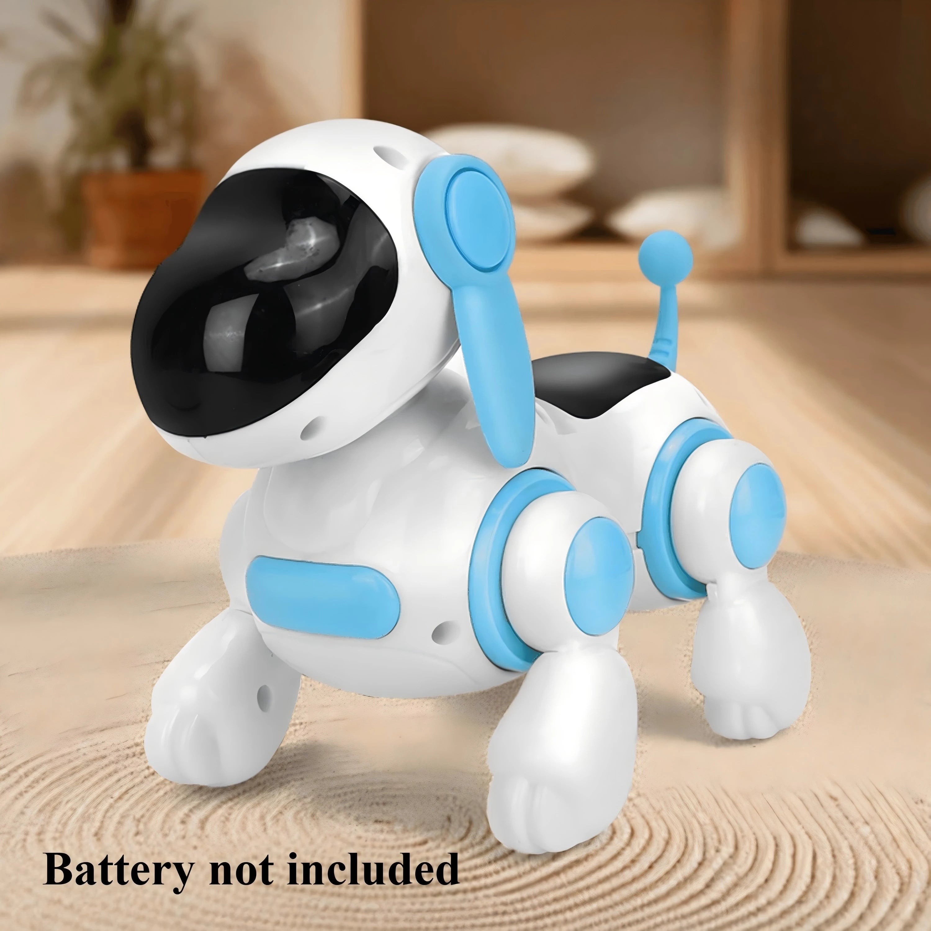 Smart Interactive Robotic Dog Children's Educational Crawling Accompany Walking Singing Light Sound Music Toy