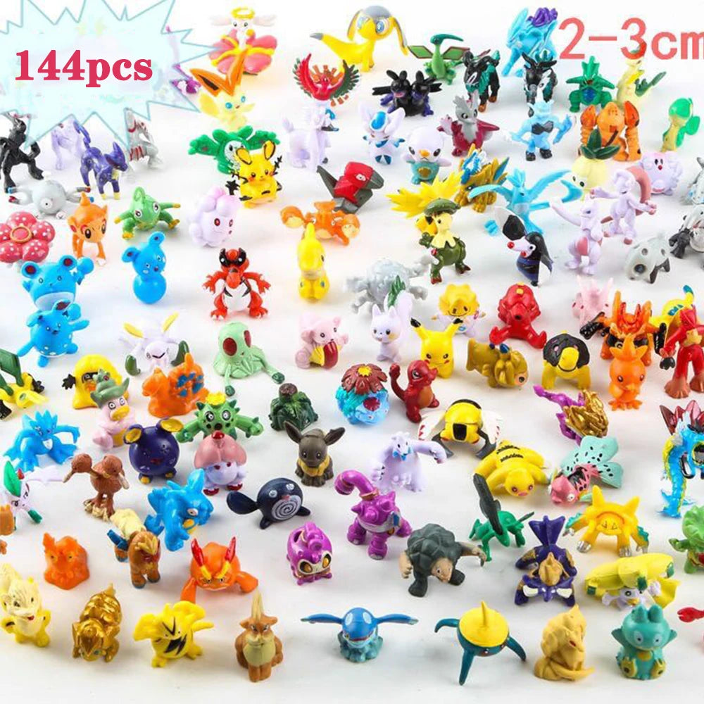 hot 144 Pet Pok É Figurines Twisted Egg Toy Dolls Anime Stickers Kawaii Sticker Laptop Suitcase Skateboard Guitar Phone Cartoon