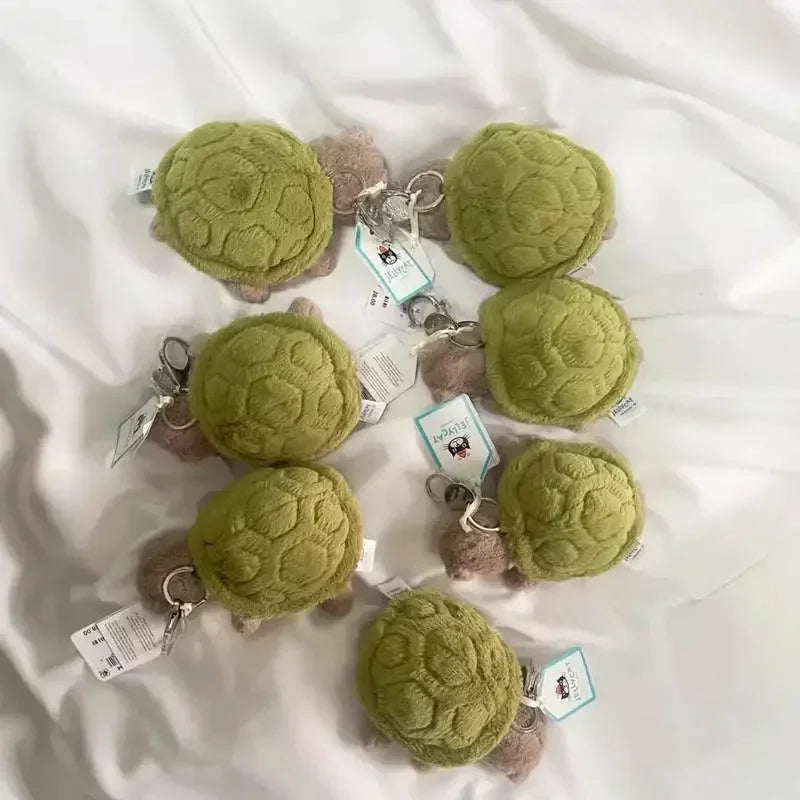 Turtle bag pendant keychain doll cute home decoration cat dog interactive toy pet holiday gift 15cm