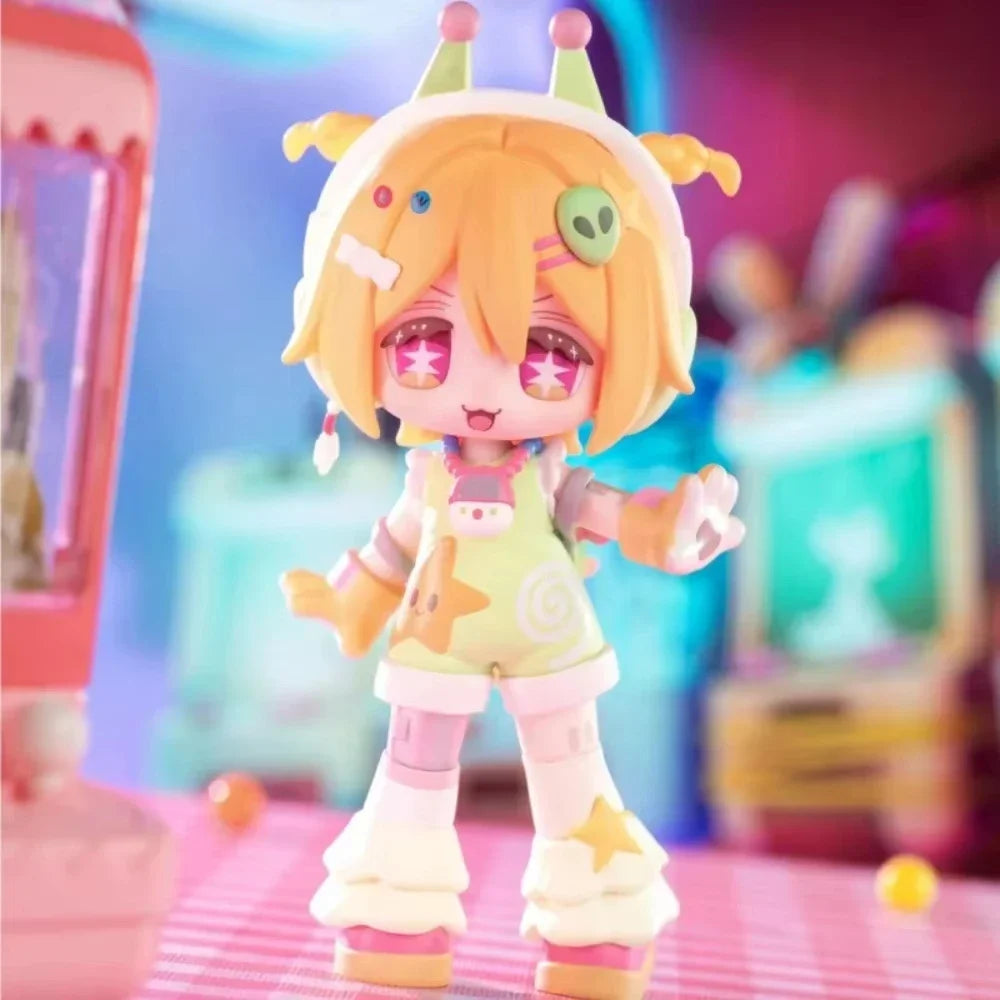 SIMONTOYS TOMIZ Cute Pets in the Other Dimension Serise Blind Box Mystery Box Caixa Caja Dolls Gift Desktop Ornament Anime Figur