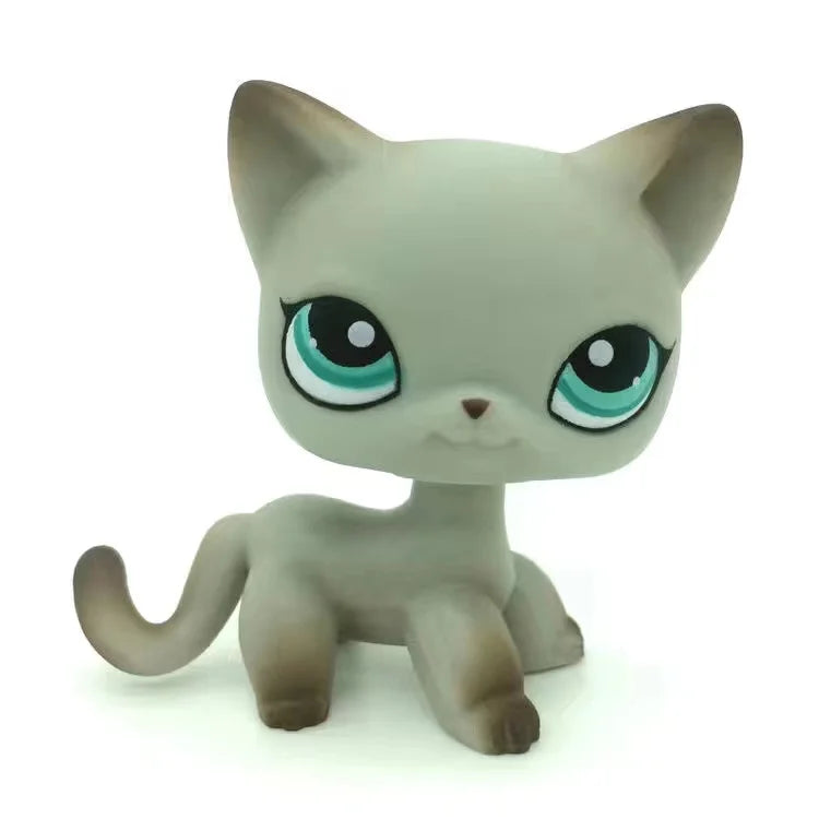 real lps littlest pet shop  hasber  toys dog shorthair Pink cat shepherd shepherd dachshund great dane black white shipping