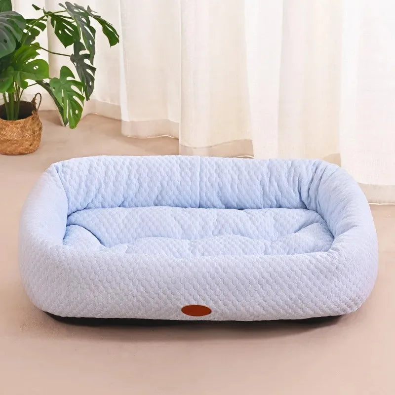 Dog Cooling Bed Accessories for Dogs Pet Products Puppy Beds and Houses Beds Furnitures Cats Sofa Things