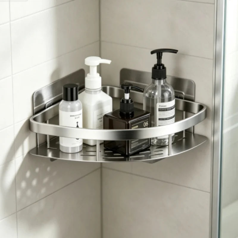 Holder for The Bathroom Bathroom Toilet Paper Holder Shelf Without Drilling Home Restroom Accessories Storage