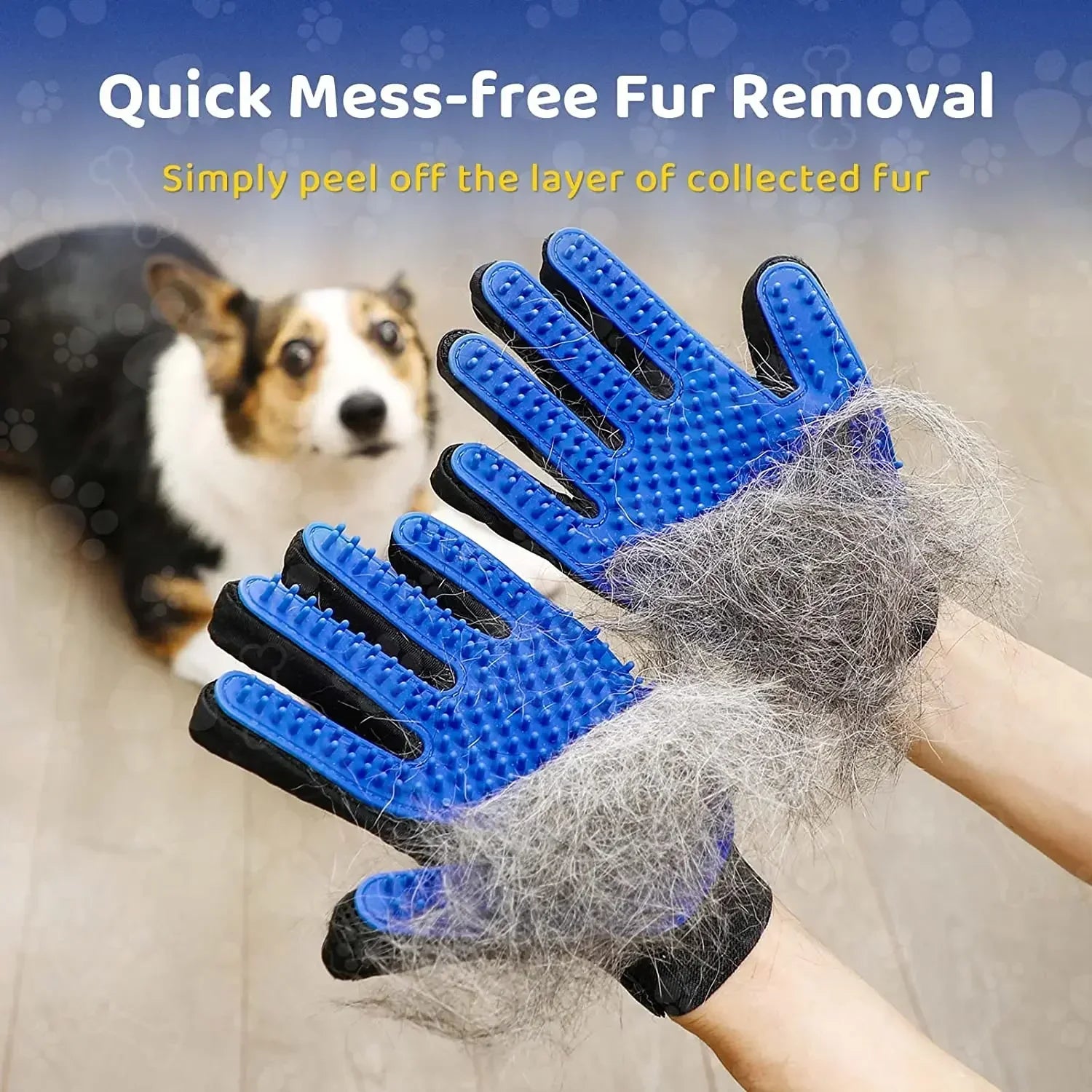 Pet Dog Glove for Dogs Cats Pet Products Supplies Pet Grooming Glove Gentle Efficient Hair Remover Mitt Cat Accessories