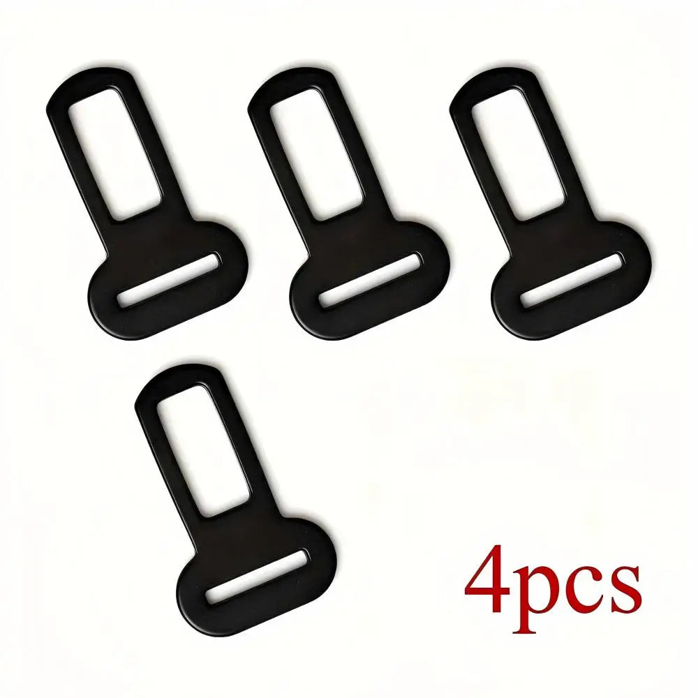 2/4/8 Pcs Pet Seatbelt Adapter Metal Car Seat Leash Clip Compatible with Truck Auto Safety Restraint Dog Travel Accessory