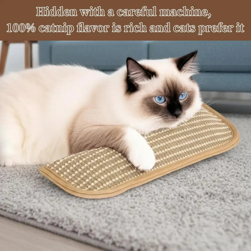 Catnip Pillow Cat Interactive Toys Indoor Kitten Scratching And Kicker Toys, Drives Bored Cats Crazy With Fun Interactive Chew