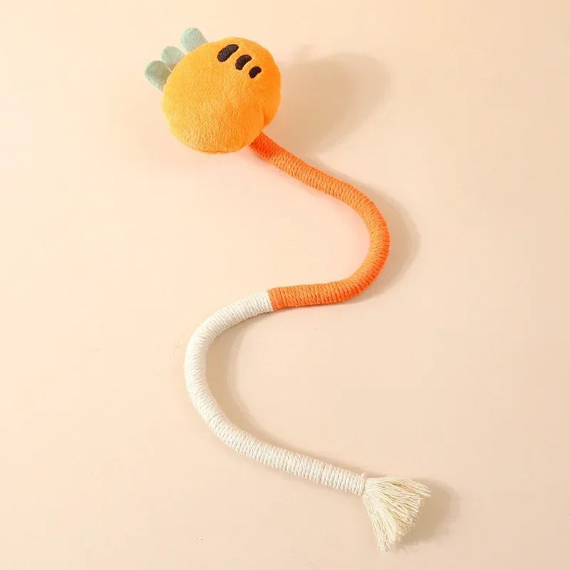 Plush Crocodile Cloud Carrot Cat Toys Interactive Dog Teeth Grinding and Cleaning Toy Pet Products