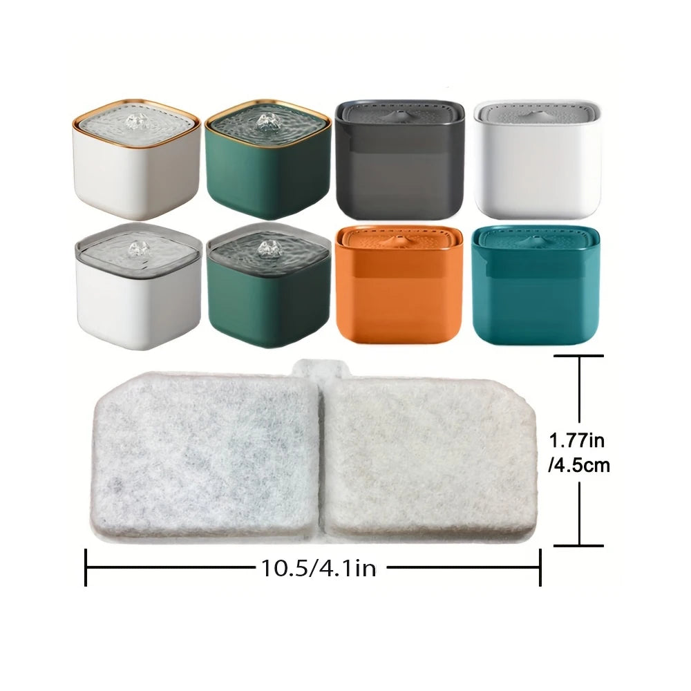 12pc/24pc pet water distributor filter cat drinking water filter filter (this product only has chip)