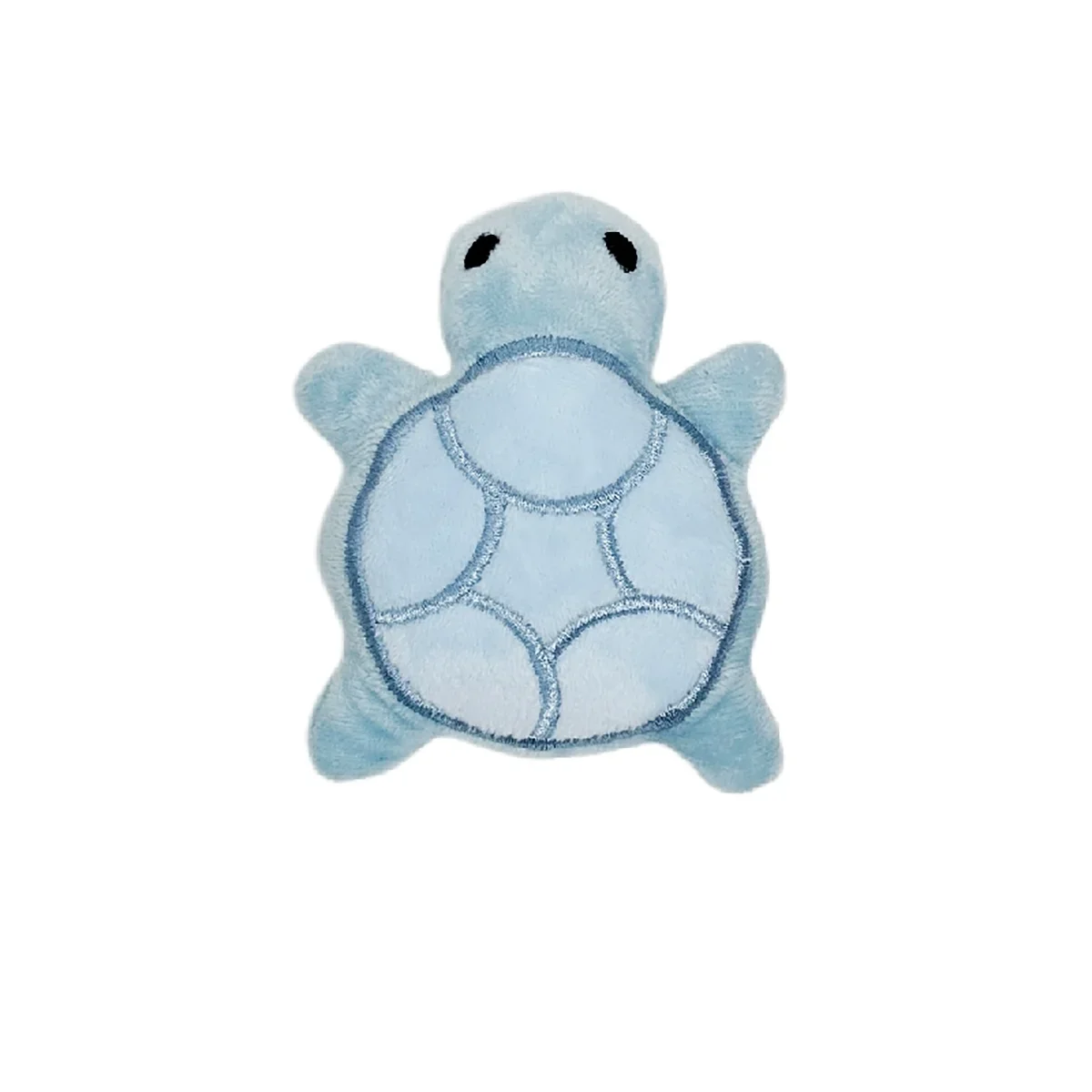 Mini Turtle Plush Dog Chew Toy for Self-Entertainment, Durable and Bite-Resistant, Promotes Dental Health and Safe Fun Play.