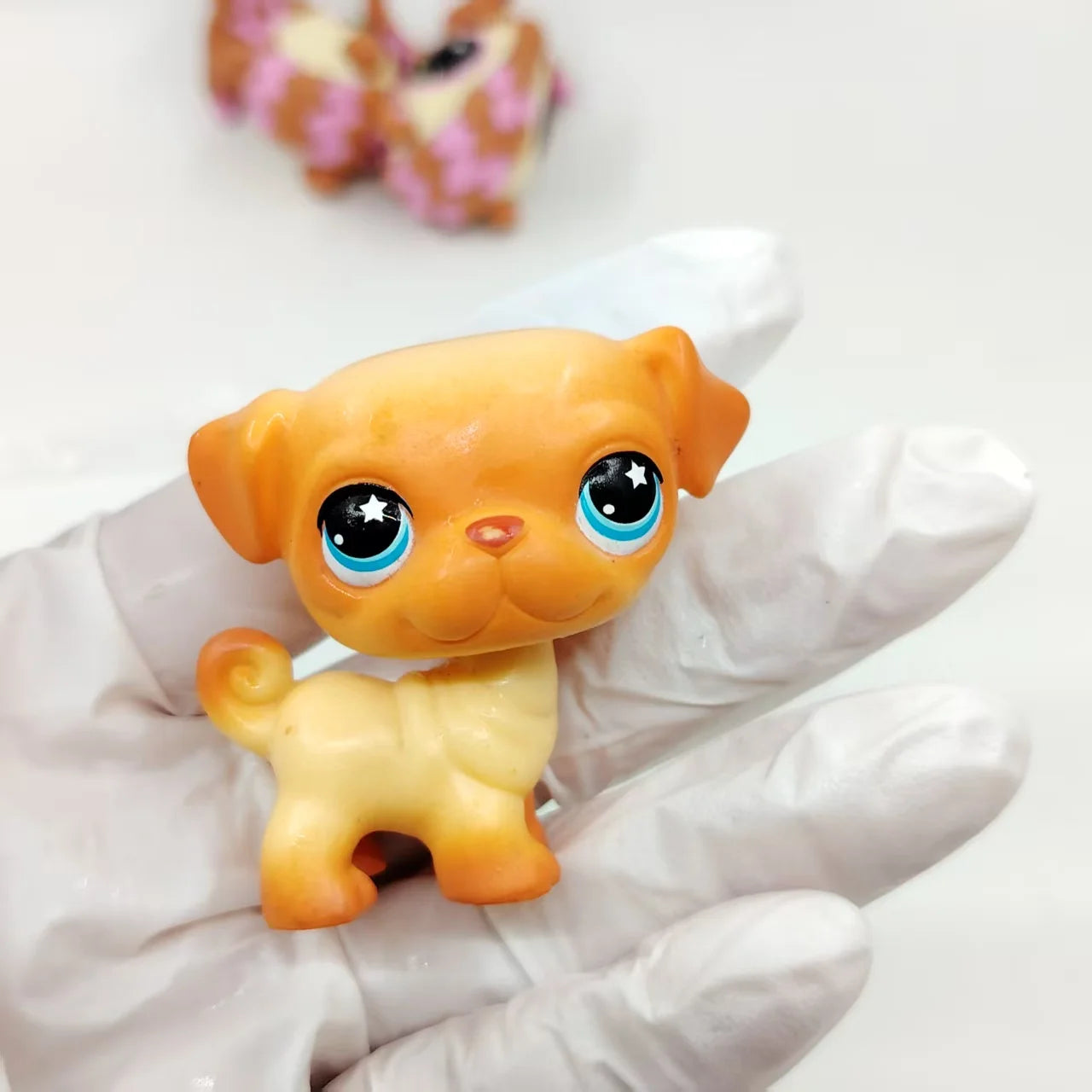 NEW LPS Pet Toys Cute Animal Can Shake Head Kitten Series 4 Original Collection Toys for Girls Christmas Birthday Gift