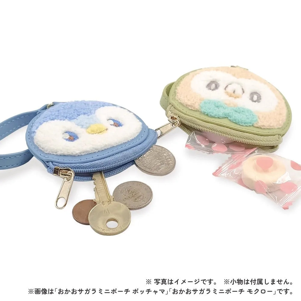 Anime Pet Spirit Tandemaus  Embroidered Wallet Cute Rowlet Backpack Charm Decoration Coin Purse