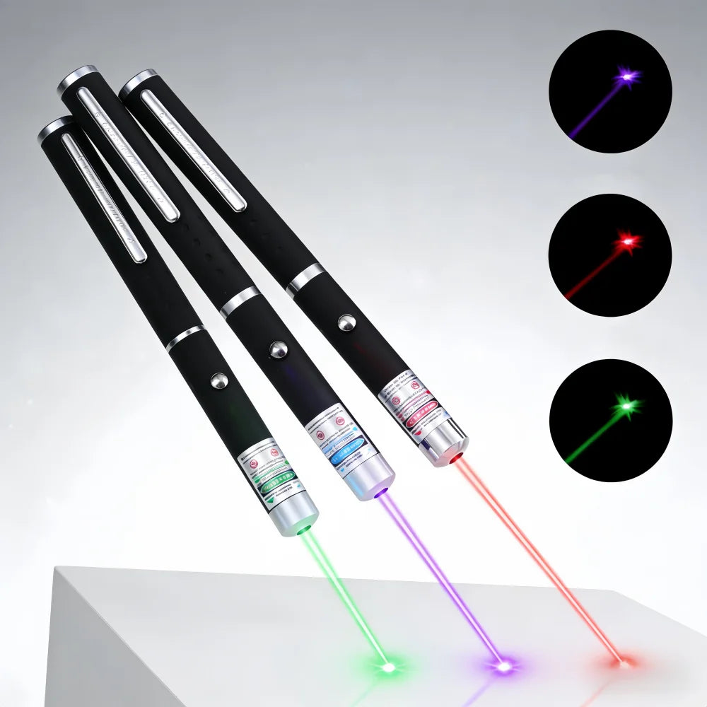 (Do not provide batteries) Mini LED Laser Pointer Pet Training Flashlight Scratching Toys for Pets and Cats birthday Gifts