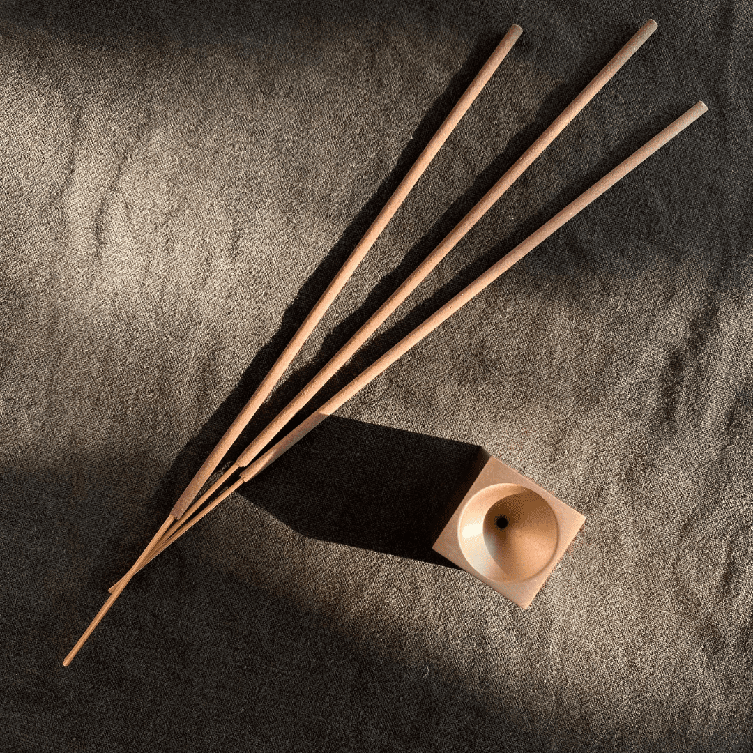 Tilley + Me Brass Cube Incense Holder - Minimalist & Stylish Design