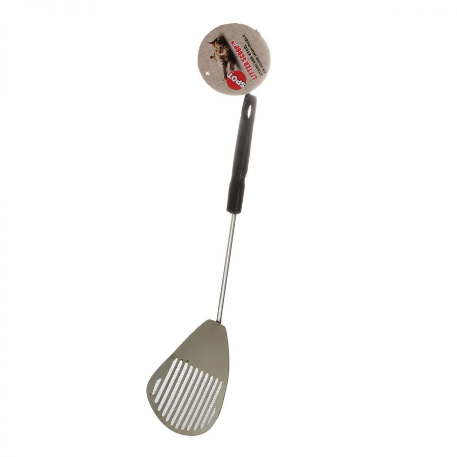 SP CHROME METAL LITTER SCOOP