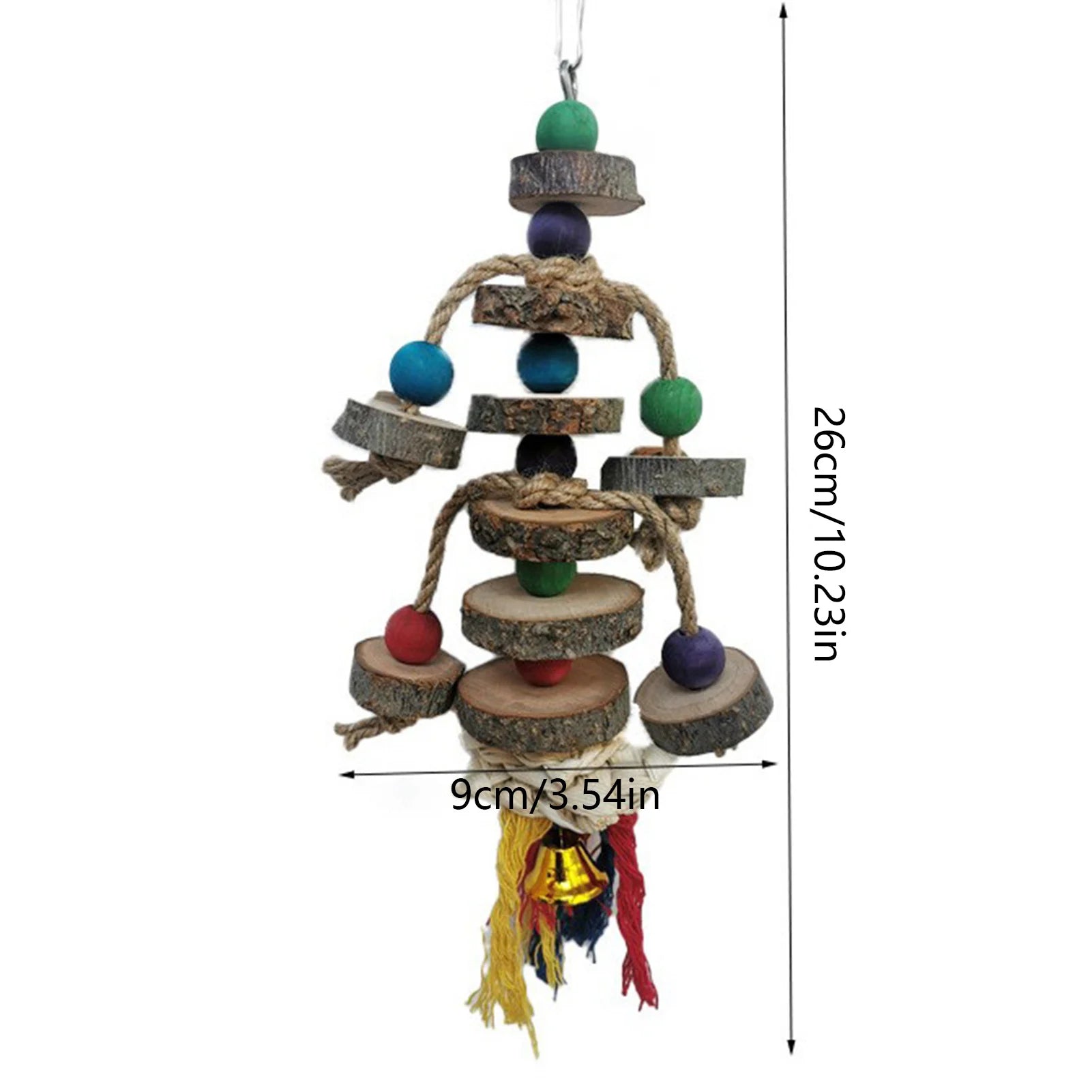 Parrot Lantern Toy Colorful Paper Chewable Parrot Enrichment Bird Cage Accessories For Pet Bird Enrichment And Decoration