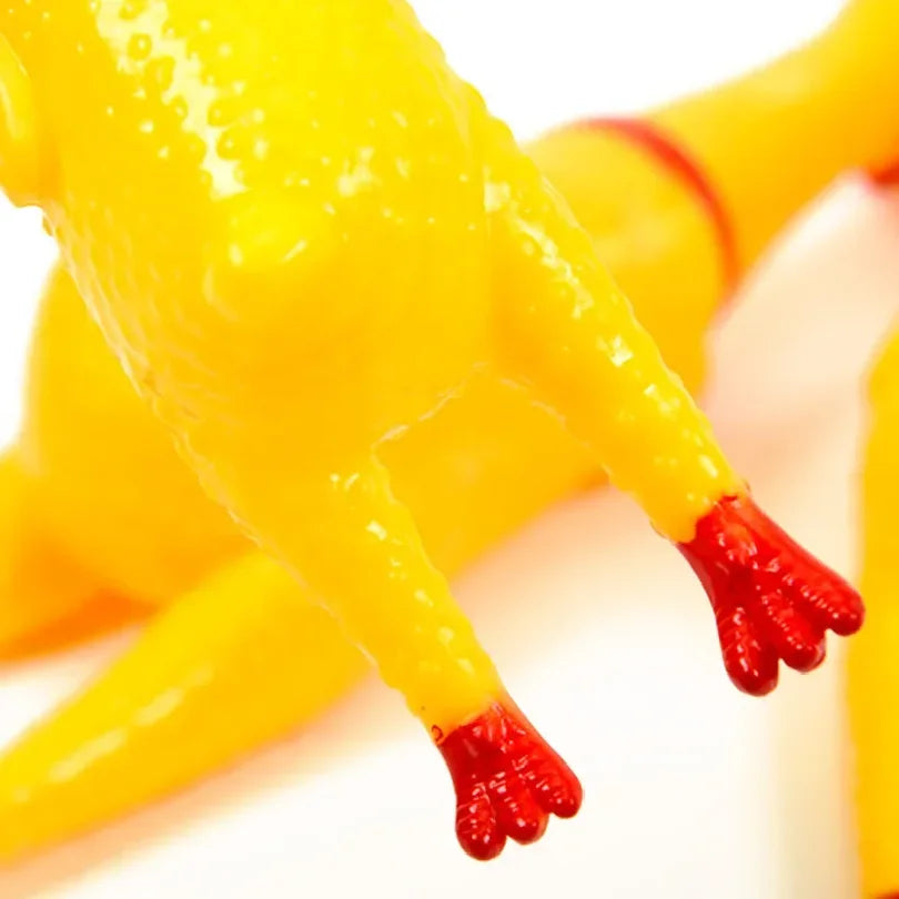 Screaming Chicken Squeeze Sound Toy Pets Dog Toys Product Shrilling Decompression Tool Squeak Vent chicken Chicken Interesting