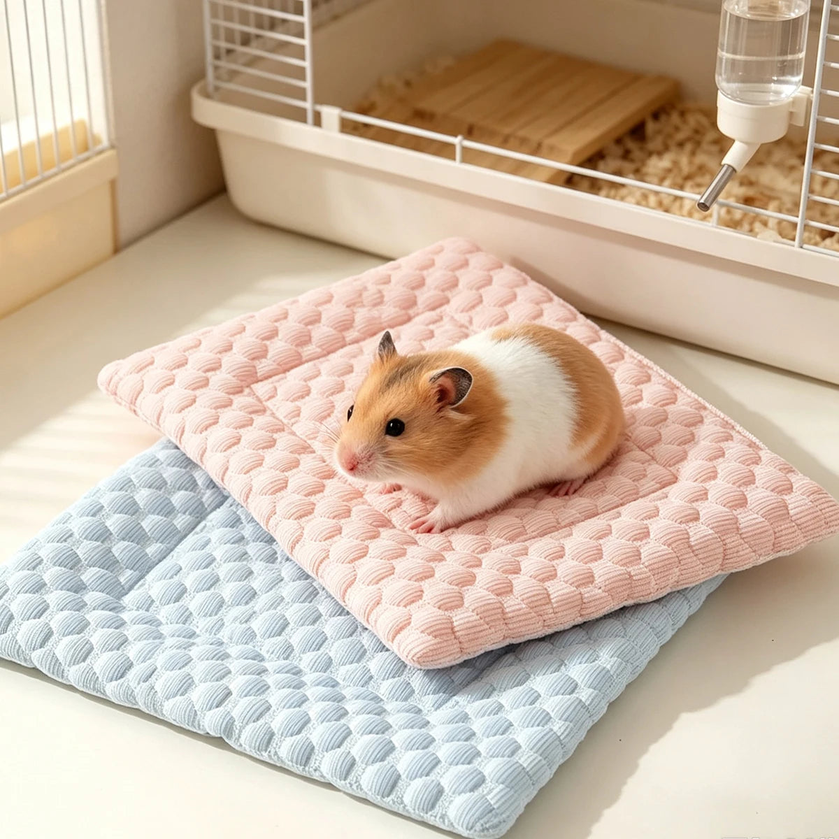 Guinea Pigs and Chinchillas Anti-slip Summer Breathable Mat Small Pets Pig Nest Hamsters Accessories Hamster Supplies Cushion