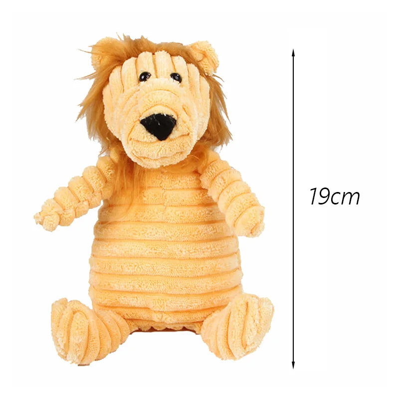 Corduroy Squeaky Dog Chew Toys for Small Medium Dogs Bite Resistant Puppy Toy Squeaker Dog Toys Pets Products Mascotas Supplies