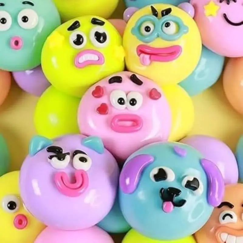 Smushers Dog Face Swap Squishy Toy with Slow Rise Feature for Relaxing Playful Moments