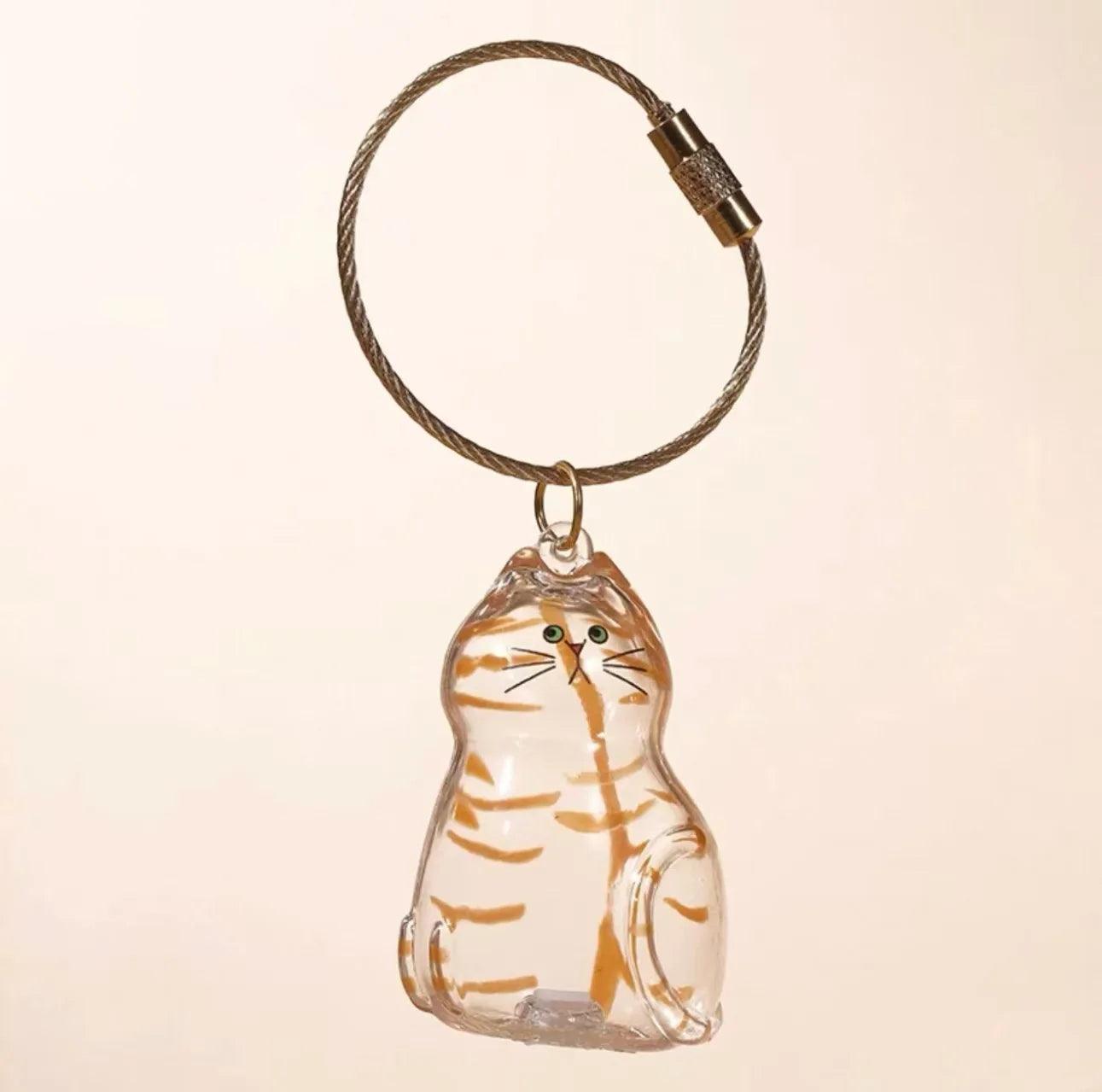 Pet Hair Keepsake Box Memorial Bottle for Cat Fur Storage Container for DIY Decoration Gift for Pet Lovers Home Display