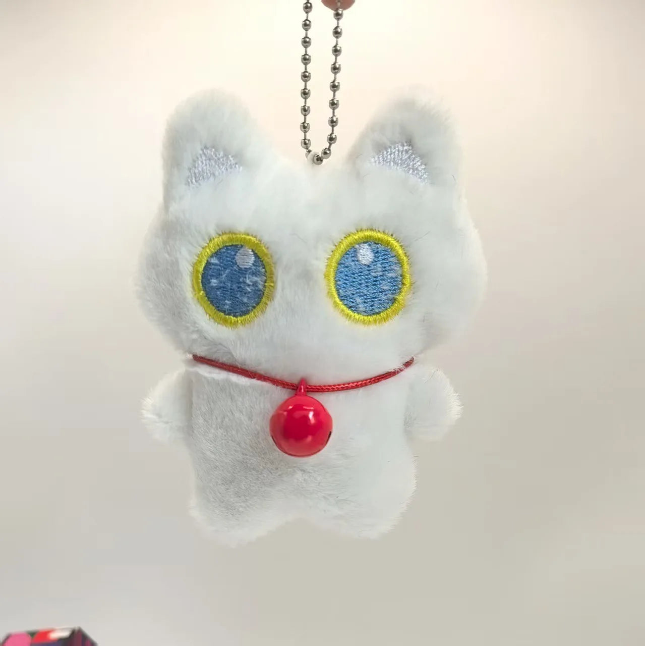 Cute Black Cat Plush Toy Keychain Cartoon Kitten Soft Stuffed Doll Pendant Car Key Backpack Bag Decoration Doll Pendant Keychain