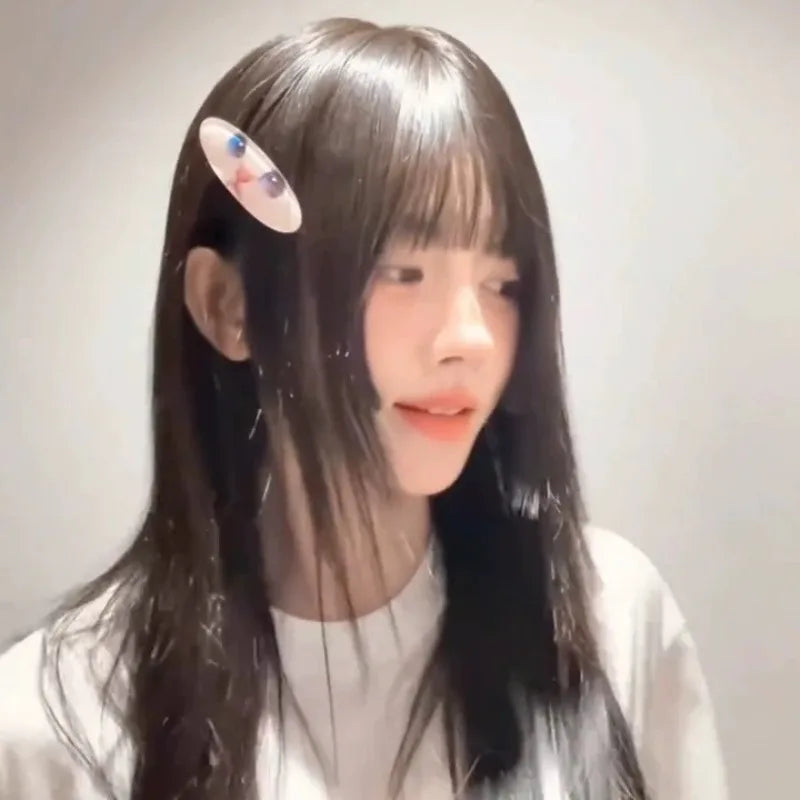 Cute little cat barrettes hair clips Same style as celebrity style broken bangs hairpin hair accessories
