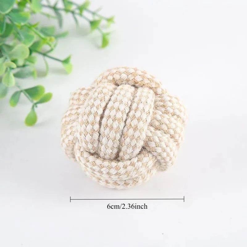 Cat Dog Knot Toy Cleaning Teeth Grinding Teeth Interest Interactive Wear Resistant Knot Toy Play Entertainment Pet Supplies