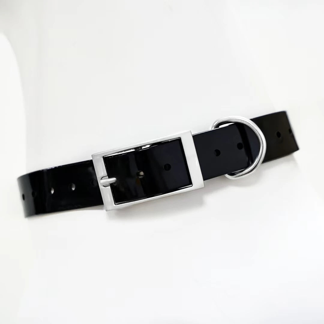 Hunting Dog Collar Non-Toxic TPU Waterproof Collar for Large Dogs Adjustable Durable Easy Clean Pet Training Accessory