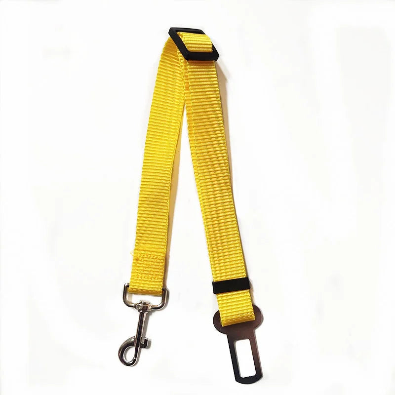 Pet Dog Cat Car Seat Dog Car Seat Belt Safety Protector Travel Pets Accessories Dog Leash Collar Breakaway Solid Car Harness