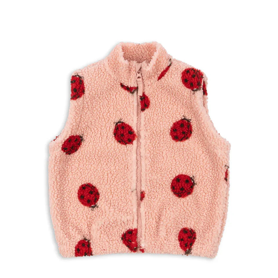 2025 Autumn KS Toddler Girls Lambswool Cats Jacket Boys Cartoon Cotton Fleece Outwear Coat Kid Winter Clothes Child Beetle Coats