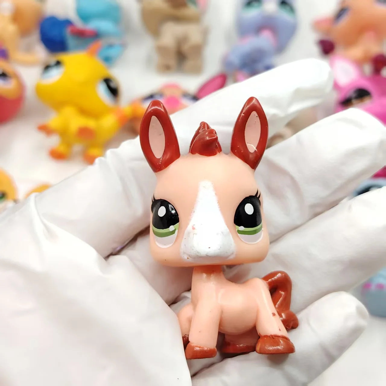 NEW LPS Pet Toys Cute Animal Can Shake Head Kitten Series 4 Original Collection Toys for Girls Christmas Birthday Gift