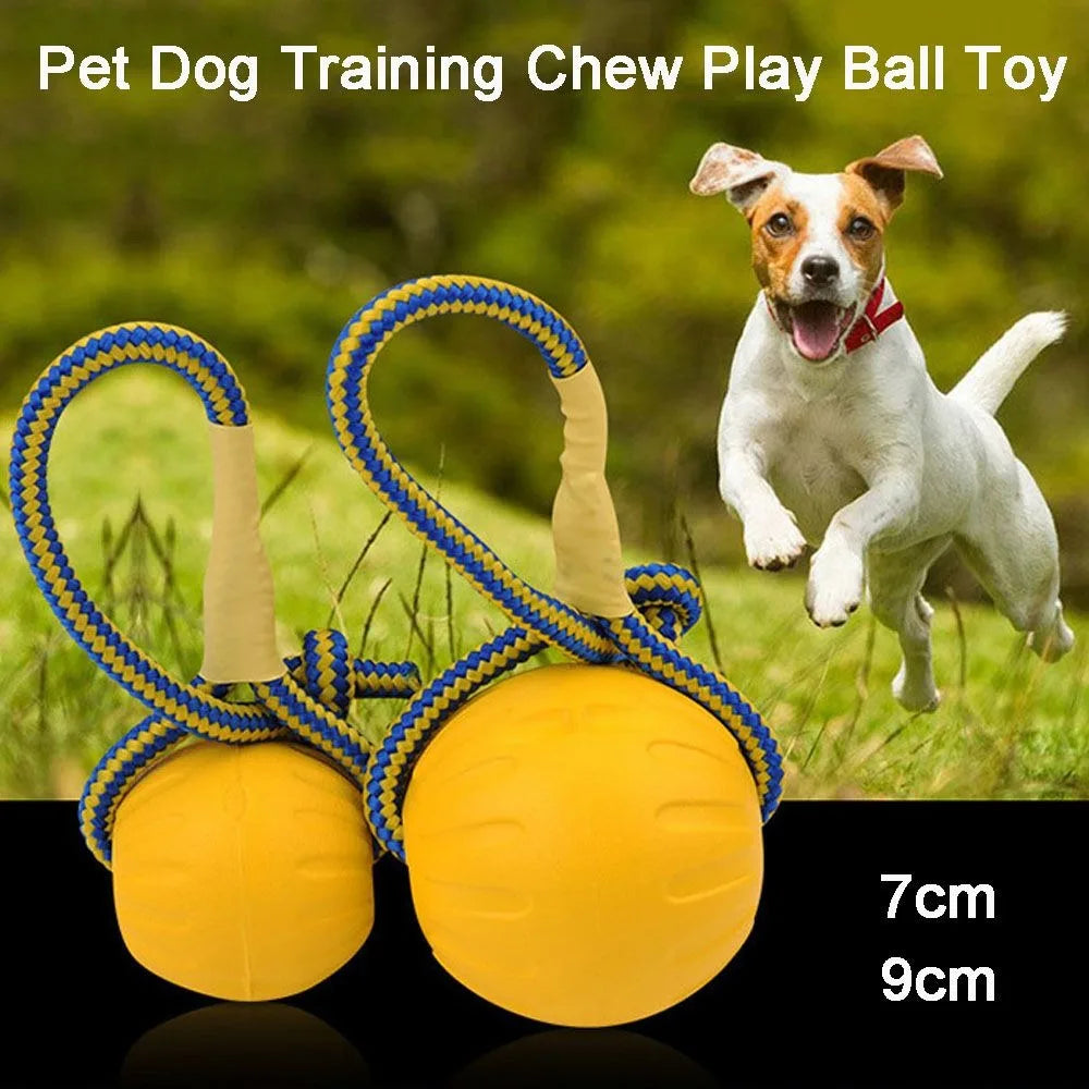 7/9cm Rubber Ball Resistant Chew Play Fetch Pet Toys Fetch Bite Toy Dog Training Ball Indestructible High Quality Pet Products