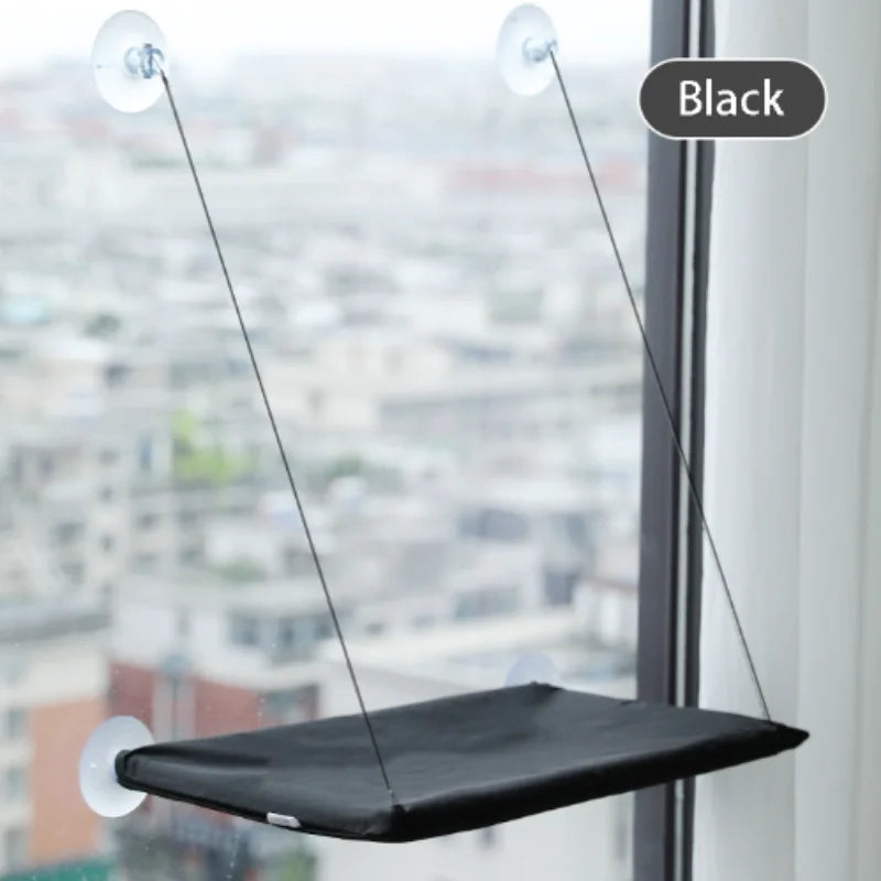 20kg Capacity Cat Hammock with Rock Climbing Frame Comfortable Sunny Window Seat Hanging Pet Bed for Kittens New Pet Supplies