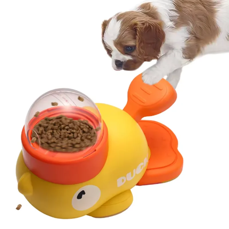 Mouse tumbler leaks food ball pet cat dog leaks food device dog cat interactive play toys cat toys.