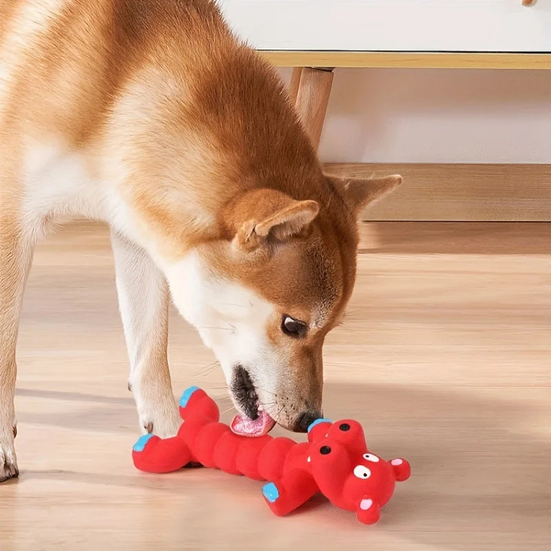 Durable Latex Chew Toy for Teeth Cleaning, All Breed Sizes, Pet Supplies for Boredom Relief, Interactive Play, Dog Chew Toys