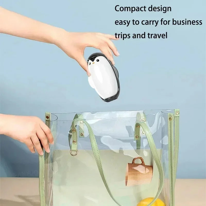 Penguin Lint Remover Sticky Washable Reusable Mini Roller Brush for Pet Hair Clothes Cleaning Portable Home Cleaning Products