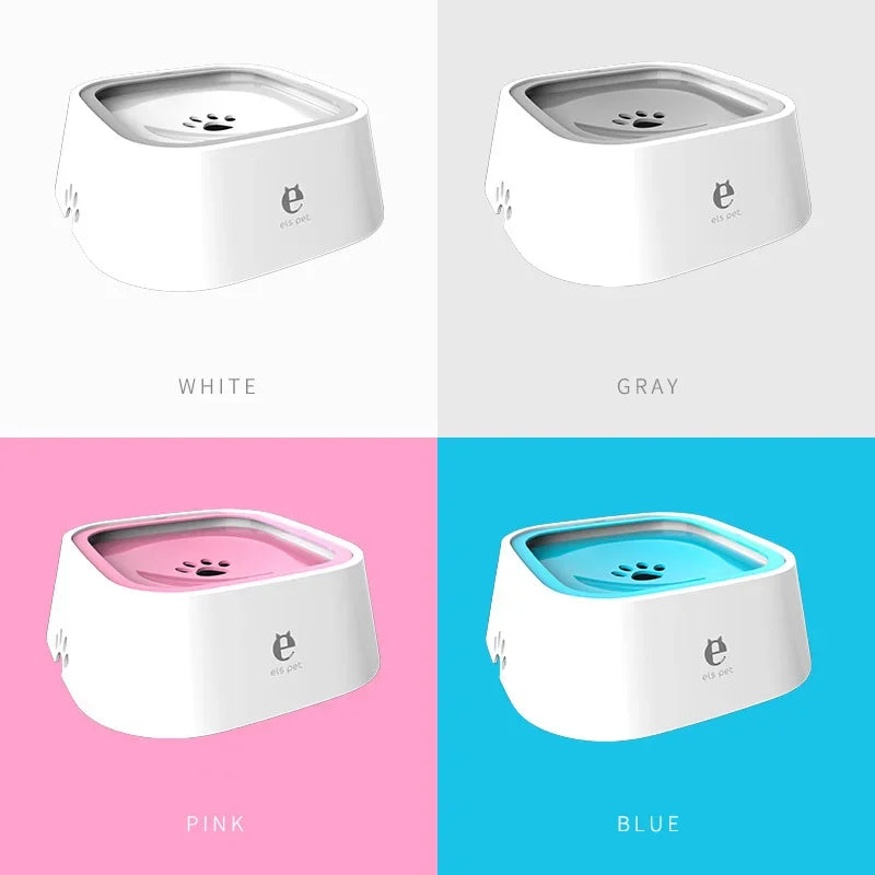 New Pet Floating Bowl Cat Dog Cleanly Drinking No Wet Mouth Anti Spill Removable Easy To Cleaning Keeps Dust Away Pet Products