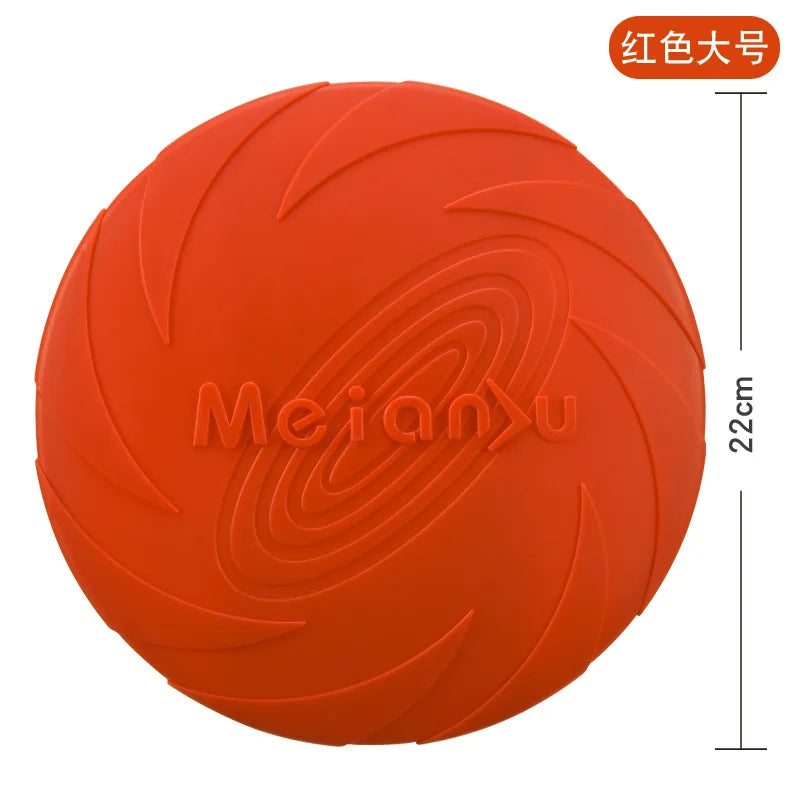 Dog Frisbee, Border Animal Pet Dog Special Frisbee Bite Resistance Training Frisbee Pull Back Standard Dog Toys Pet Products