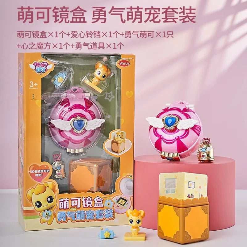 Genuine Stock Catch Teenieping Toy Music Love Mirror Box Cute Pet Set Love Happy Dream Ke Surprise Magic Set Princess Girl Gifts