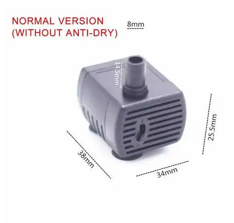 Water Pump Pet Cat Water Fountain Anti-dry Burning Motor Replacement for Cat Flowers Drinking Bowl Water Dispenser Pet Products