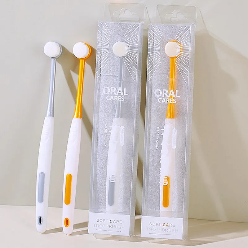 Dog Toothbrush Small Round Head Pet Toothbrush Soft Hair Dogs Toothbrushes Dog Teeth Cleaning Dense Cat Tooth Brush Pet Products