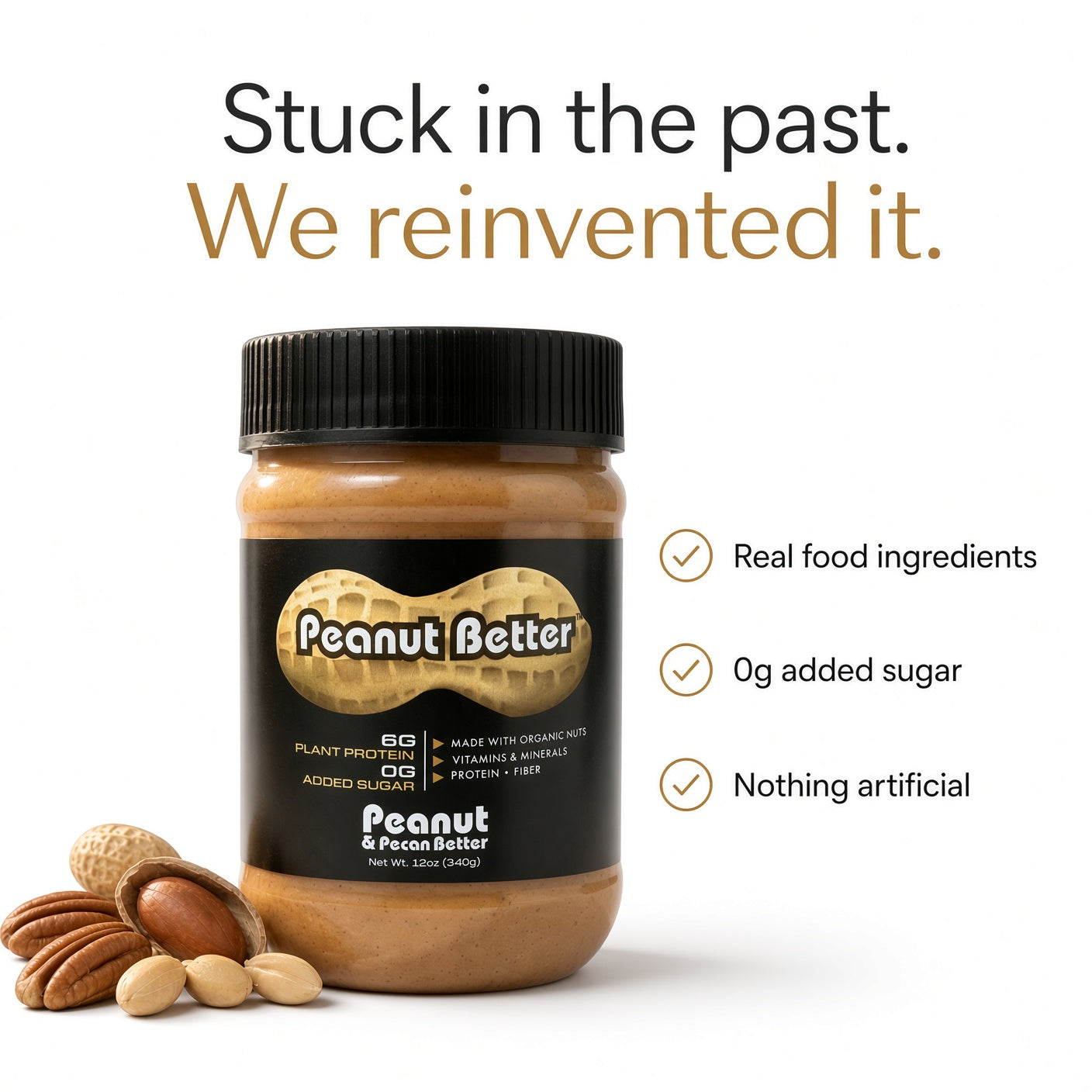 Peanut Better Two 12oz Jar Gift Set