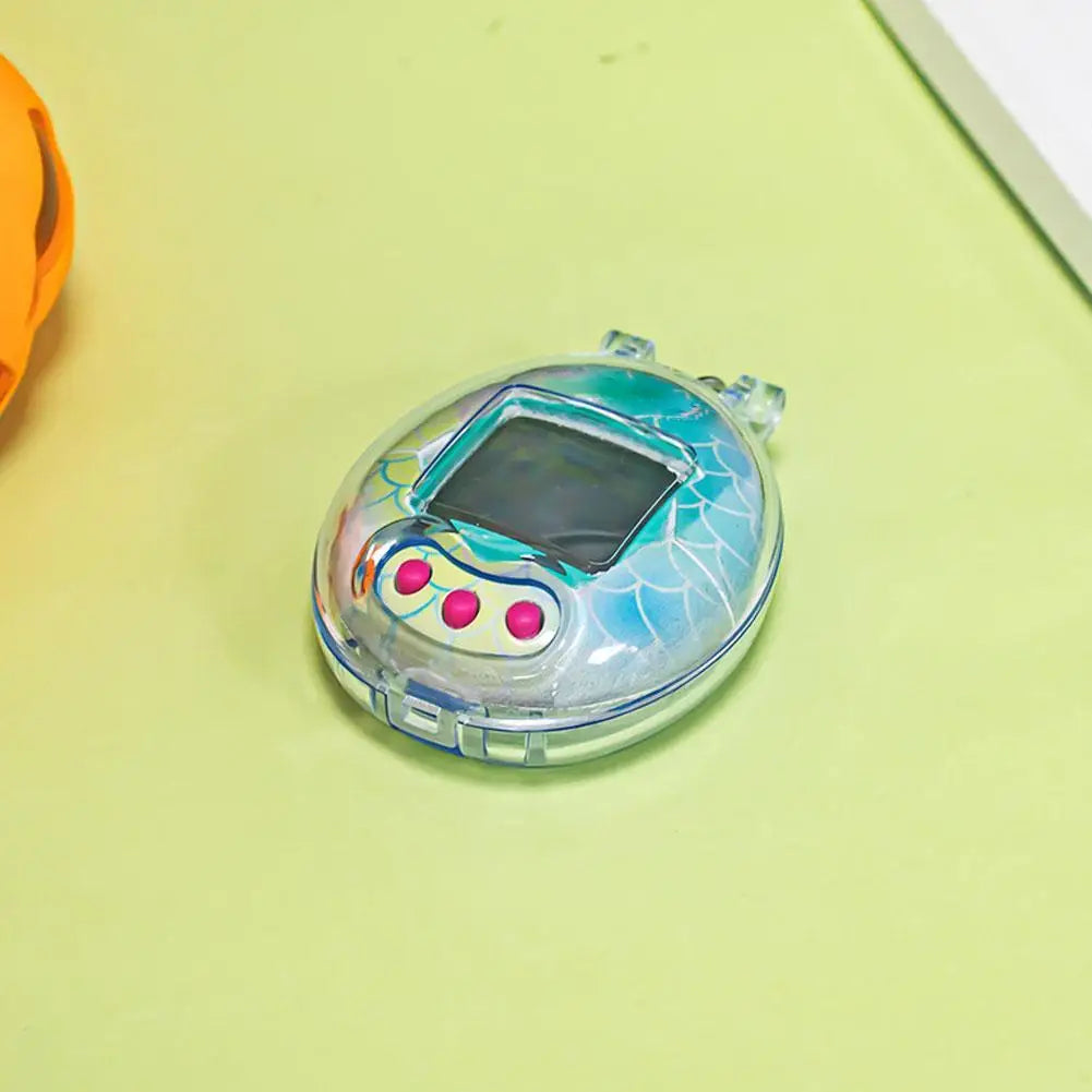 Transparent Game Console Protective Case For Tamagotchi Original Electronic Pet Game Console Protective Case PC Flip Cover