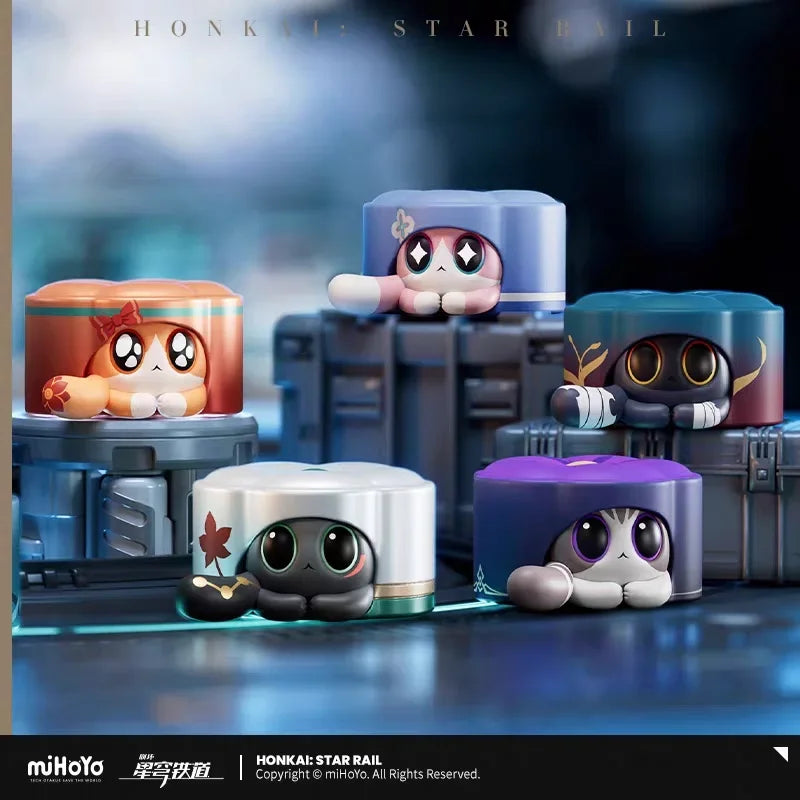 2cm Honkai: Star Rail Pet Series Table Cat Cake Cartoon Cute Danheng Kafka Action Doll Anime Character Face Display Gift Toy
