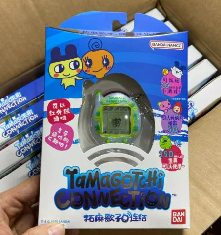 Bandai Tamagotchi Paradise Emerald Forest Edition Color Screen Electronic Pet Game Device - Original Toy Collectible