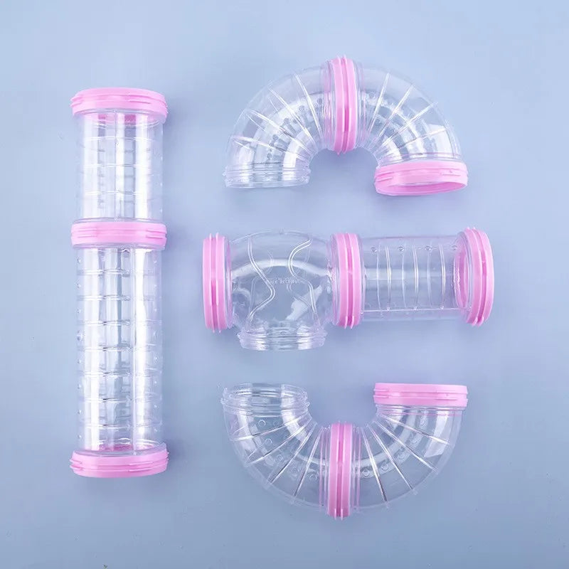 Pet Toy Pipeline Accessories DIY Set Hamster Cage Renovation External Pipeline Tunnel Small Pet Supplies Toy