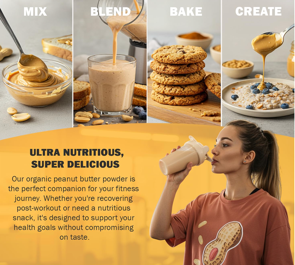 Peanut Butter Powder 24oz Bag