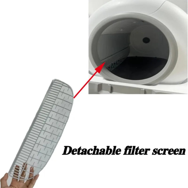 TONEPIE Cat Litter Box Removable Filter Automatic TI PRO TI+ Cats Toilet Screen Filters Pet Bedpans Accessory Products