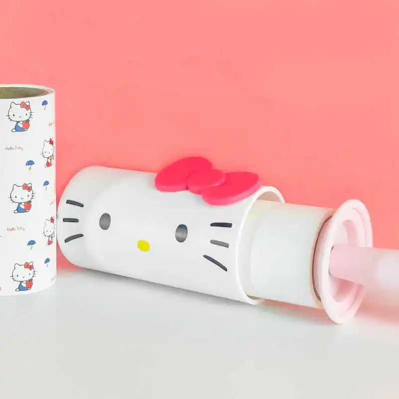 Hello Kitty Printed Lint Roller Cute Cartoon Pet Epilator with Refillable Stickers Home Clothes Daily Use Home Essentials Gift