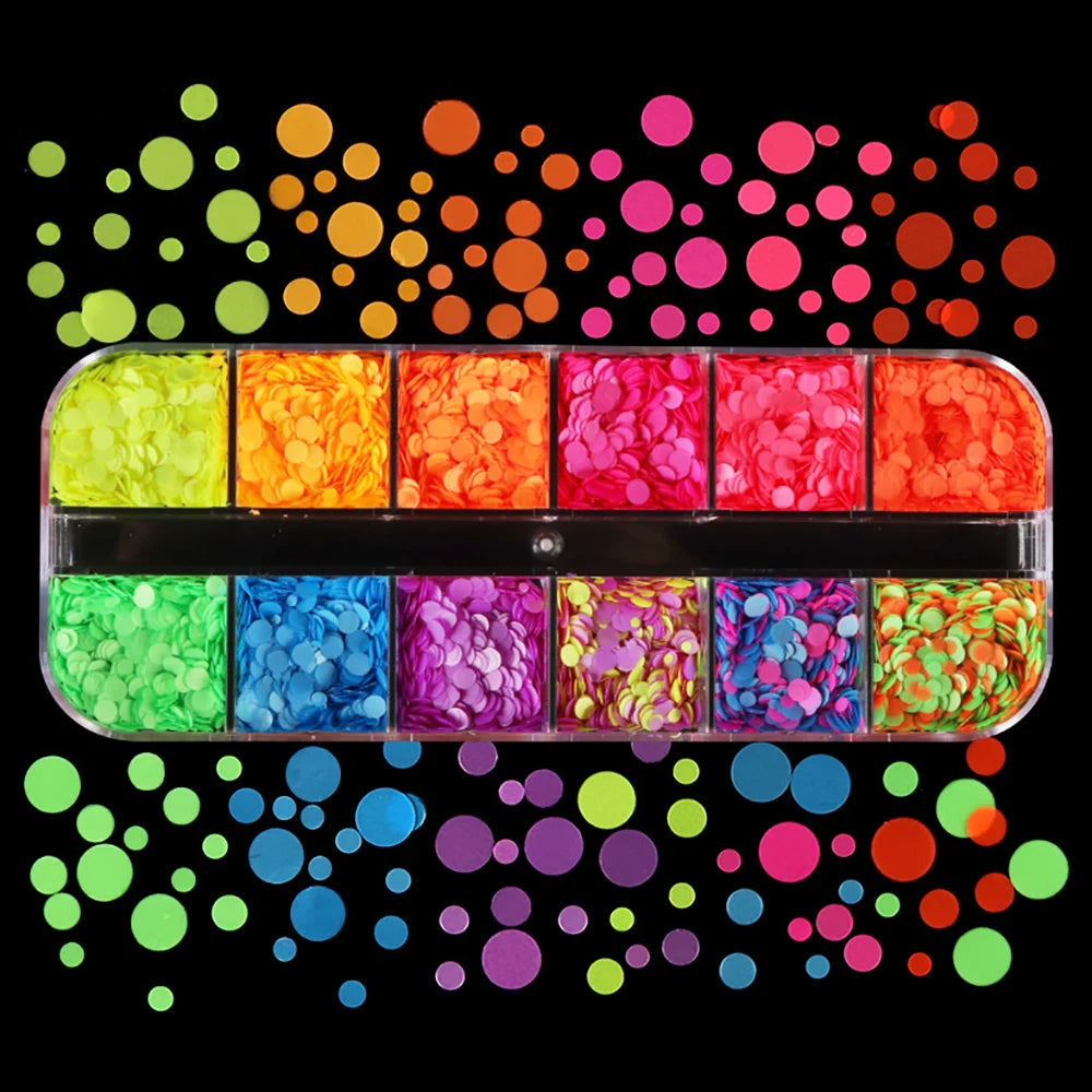 For Fun Multiple Styles Mixed Sequins Glitter Flakes for Epoxy Resin Molds Filler DIY Nail Decoration Sequins Jewelry Accessorie